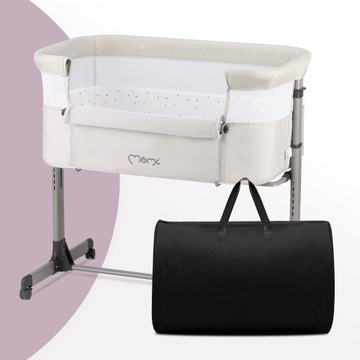 СУМКА MoMi SMART BED REVO - СУМКА ДЛЯ ТРАНСПОРТИРОВКИ - ЧЕРНАЯ