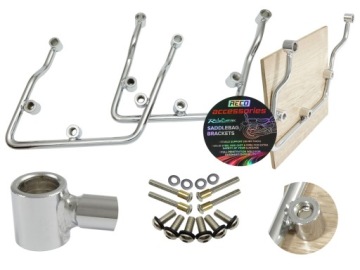 Stelaże pod Sakwy SAFE LOCK do HONDA VTX 1300 R S N/ VTX 1800 S R / 17,5 cm