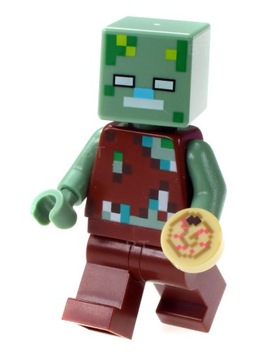 LEGO Minecraft Утопленный Утонувший Зомби