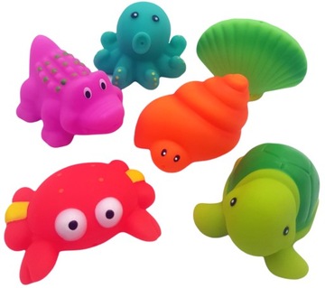 МЯГКАЯ РЕЗИНОВАЯ ИГРУШКА-РЫБКА ДЛЯ ВАННЫ