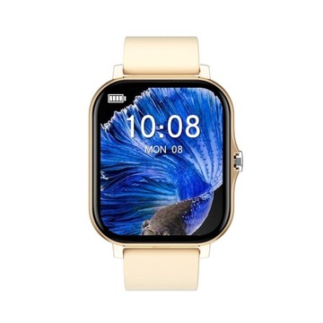 SmartWatch Sport Монитор артериального давления, золотой