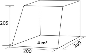 Namiot, przedsionek do samochodu VW T5/T6 Comet Brunner