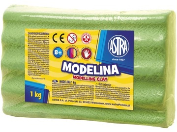 Astra MODELINA ZIELONA JASNA 1kg POLSKI produkt