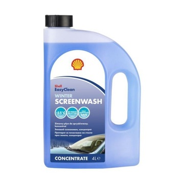 PŁYN SPRYSKIWACZA ZIMOWY KONCENTRAT SHELL 4L