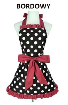 ЭЛЕГАНТНЫЙ КУХОННЫЙ ФАРТУК РЕТРО платье