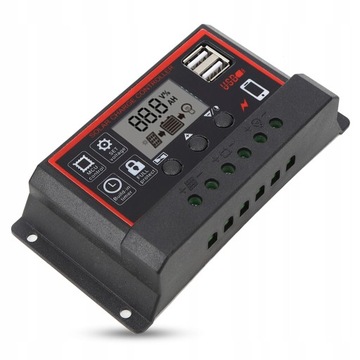 СОЛНЕЧНЫЙ РЕГУЛЯТОР, КОНТРОЛЛЕР ЗАРЯДКИ PWM 30A