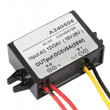 Модуль питания AC 12V 24V в DC 5V Buck Converter leiq S1