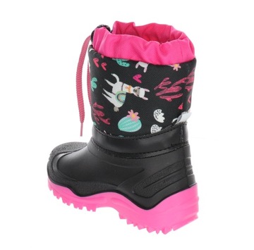 RENBUT MUFLON ŚNIEGOWCE OCIEPLANE WEŁNA ZIMOWE TRAPERY R.29/30