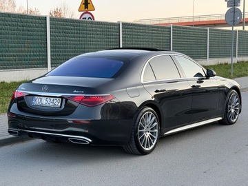 Mercedes Klasa S W223/V223 Sedan 2.9 400d 330KM 2020 MERCEDES Klasa S 400 d 4-Matic L AMG Line 9G-TRONIC Krajowy Bezwypadkowy, zdjęcie 9