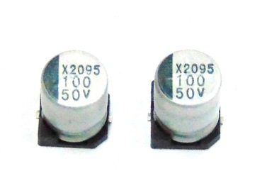 KONDENSATOR ELEKTROLIT. SC1H107M08010VR259 10 SZT