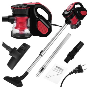 Tyčový vysavač bezsáčkový 600 W, nádoba 0,5 l, lehký, ergonomický, silný