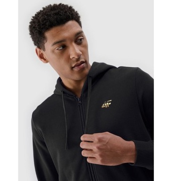 Мужская толстовка 4f Спортивная жара удобно на ежедневном металлическом логотипе