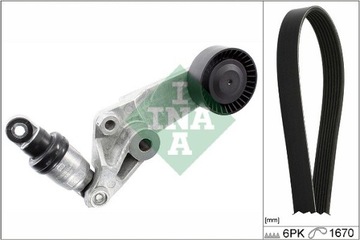 ZESTAW PASKA WIELOROWKOWY TOYOTA COROLLA E12 1.4/1.6 VVTI 529047410