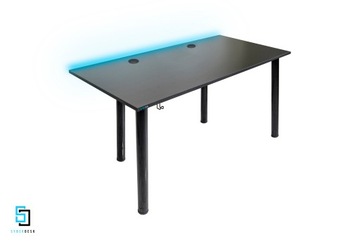 Игровой стол со светодиодной подсветкой, большой для геймера, SyberDesk