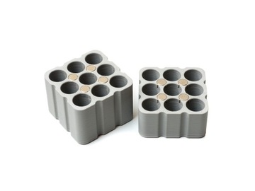 Органайзер для батареек, кейс, контейнер 9 х ААА