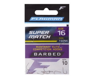 КРЮЧКИ ФЛАГМАН СУПЕР МАТЧ 12 10 ШТ.