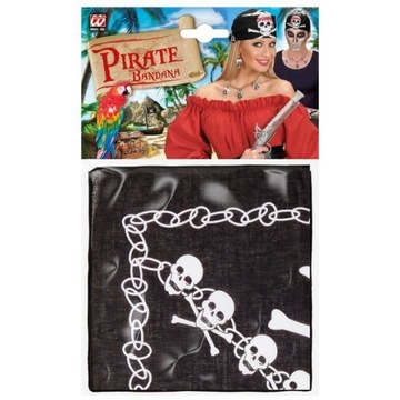 ПИРАТСКАЯ БАНДАНА С ЧЕРЕПОМ ПИРАТСКИЙ КОРСАСС ШАРФ