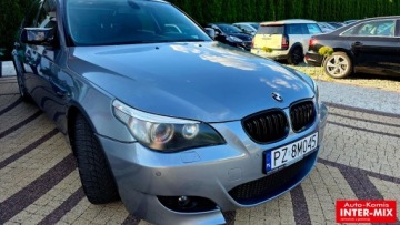 BMW Seria 5 E60 Sedan 2.5 525i 192KM 2004 BMW Seria 5 Zarejestrowany M-pakiey 2.5 Benzyna 192KM, zdjęcie 1