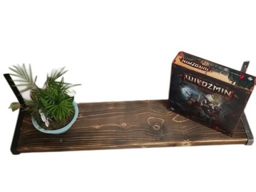 Półka z uchwytami LOFT Industrial OPALANA 100 cm