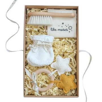 SKARPETY DLA NIEMOWLAKA 0-6 MIESIĘCY BUCIKI DLA NIEMOWLĄT DZIECI KREMOWE