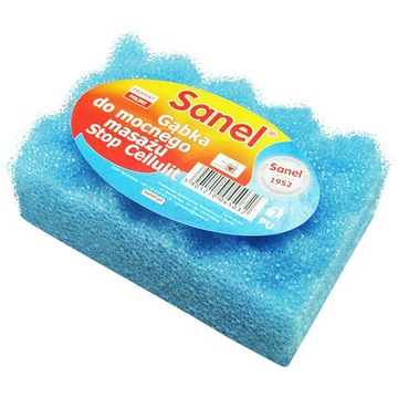 Gąbka do mocnego masażu STOP CELLULIT SANEL mix ko
