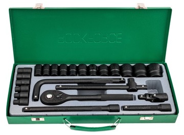 НАБОР ТОРЦЕВЫХ КЛЮЧЕЙ С ТРЕЩОТКОЙ 1/2