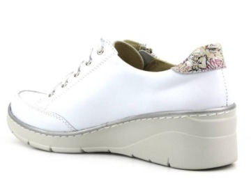 ЖЕНСКИЕ СПОРТИВНЫЕ КОЖАНЫЕ ТУФЛИ HELIOS 406