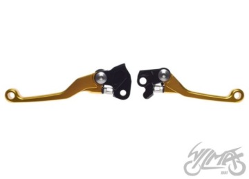 DŹWIGNIA HAMULCA I SPRZĘGŁA DO KAWASAKI ŻÓŁTA