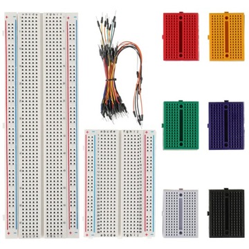 Zestaw płytek stykowych bez lutowania BOJACK dla Arduino 73 elementy