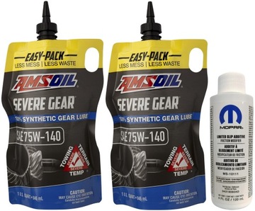 AMSOIL 75W140 OLEJ DO MOSTÓW + DODATEK LSD