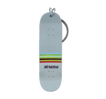Deskorolka Habitat Skateboard Metalowy Brelok Deck