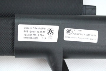 NOVÁ ORIG. ROLETA KUFRU VOLKSWAGEN T6 MULTIVAN 7E5867773A