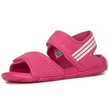 Sandały dziecięce na rzepy Adidas AF3871 róż r.33