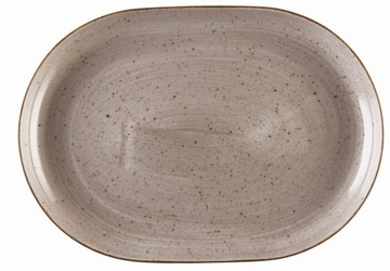 LUBIANA BOSS MALOWANY PÓŁMISEK 33 CM BEŻOWY