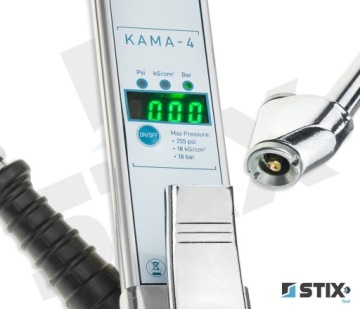 ПИСТОЛЕТ ДЛЯ НАКАЧКИ КОЛЕС TIR С ЭЛЕКТРОННЫМ МАНОМЕТРОМ 18BAR KAMA4 STIX