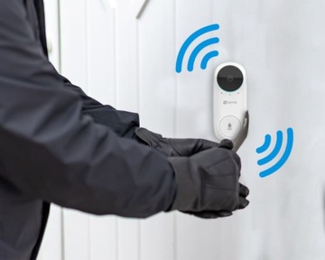 ДВЕРНОЙ ЗВОНОК WiFi с приложением Full HD Camera Gong DB2C