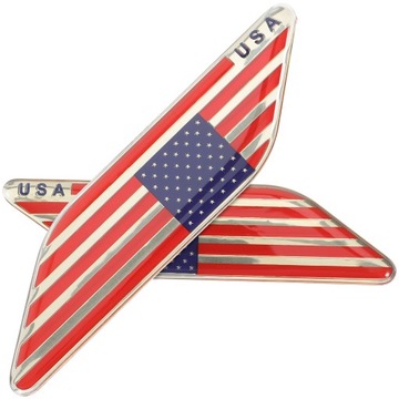 NAKLEJKA NA SAMOCHÓD FLAGA AMERYKAŃSKA NAKLEJKA FLAGA USA