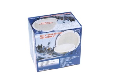 Водонепроницаемые ПОТОЛОЧНЫЕ ДИНАМИКИ 80 Вт, комплект из 2 шт. ВЕЛЛЕМАН VDSWPS5N