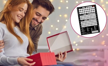 100x GRA KAMASUTRA - Pozycje dla Par, Zdrapka - prezent na DZIEŃ CHŁOPAKA