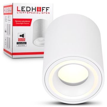 Накладной галогенный светодиодный потолочный светильник LED TUBE GU10 white SPOT для ROOM