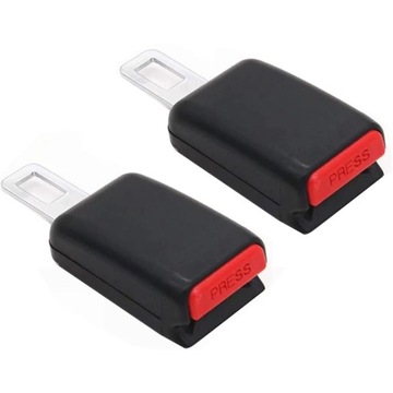PRZEDŁUŻACZ PASA BEZPIECZEŃSTWA ADAPTER PRZEDŁUŻKA PRZELOTKA KLAMRA 2 SZTUK