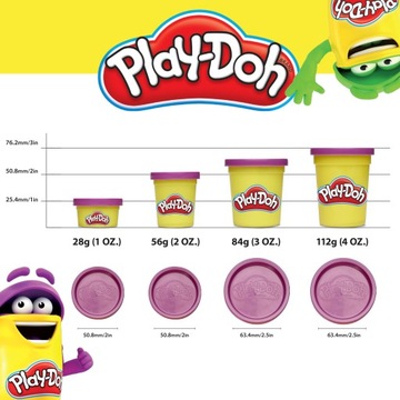 Hasbro Play-Doh Набор Play-Doh из 4 тюбиков B6508