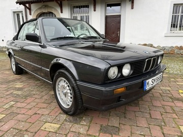 BMW Seria 3 E30 Cabrio 318 i 113KM 1992 BMW 318 1.8 113KM 93tys.km. z DE Oryginalny