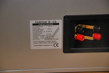 Центральная колонна ASW Cantius III CS