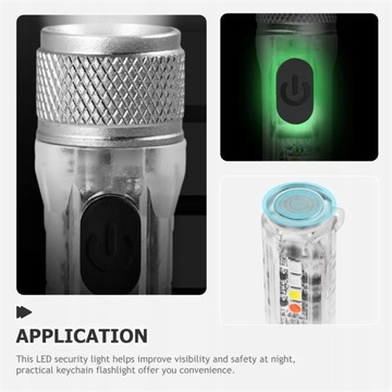 Маленький мини-фонарик с 2 клавишами