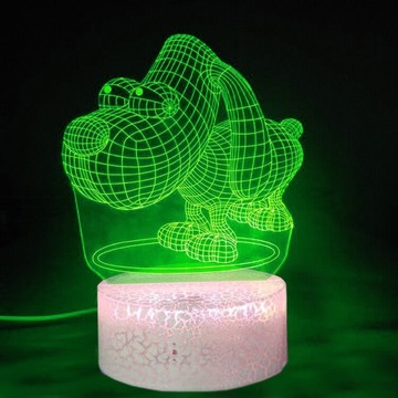 3D LED USB ночник в подарок собаке