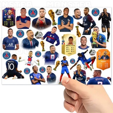 МОЮЩИЕСЯ ВРЕМЕННЫЕ ТАТУ ДЛЯ ДЕТЕЙ KYLIAN MBAPPE ОРИГИНАЛЬНЫЕ ДИЗАЙНЫ