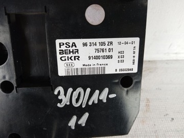 CITROEN XSARA PANEL KLIMATIZACE 96314105ZR