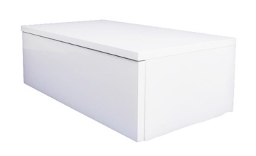 Тумбочка прикроватная 60см NICOLA White MAT Белый стол