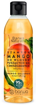 BARWA COSMETICS Barwa Naturalna Szampon do włosów puszących się i zniszczon